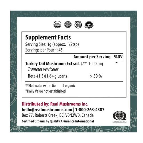 Turkey Tail Extract 90 Capsules