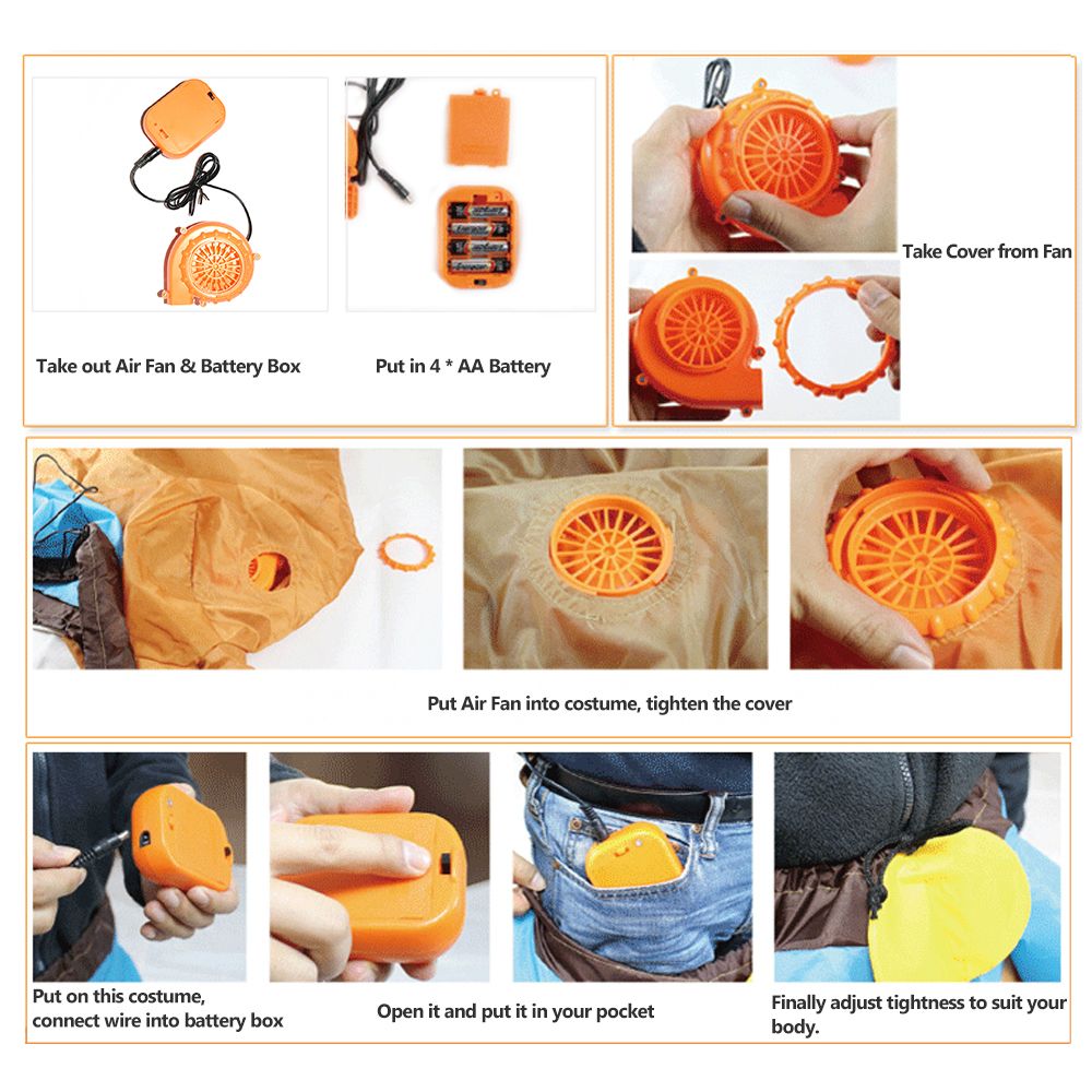 Adults Funny Inflatable Costume Props Blow Up Inflatable