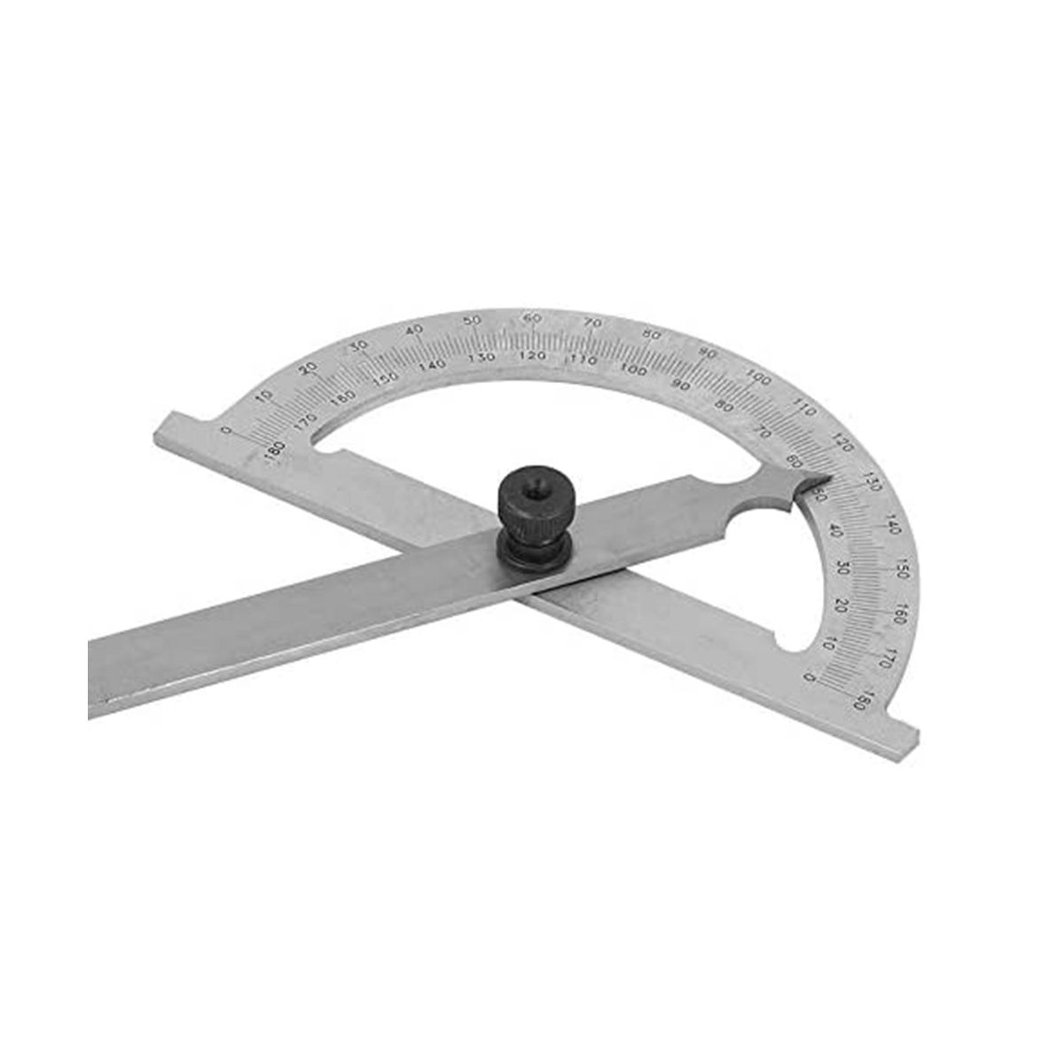 Protractor 0-180° Protractor Arm Measuring Ruler Tool