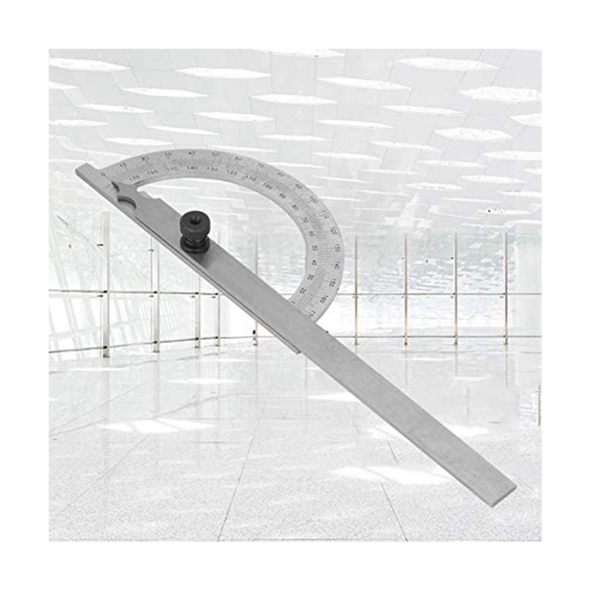 Protractor 0-180° Protractor Arm Measuring Ruler Tool