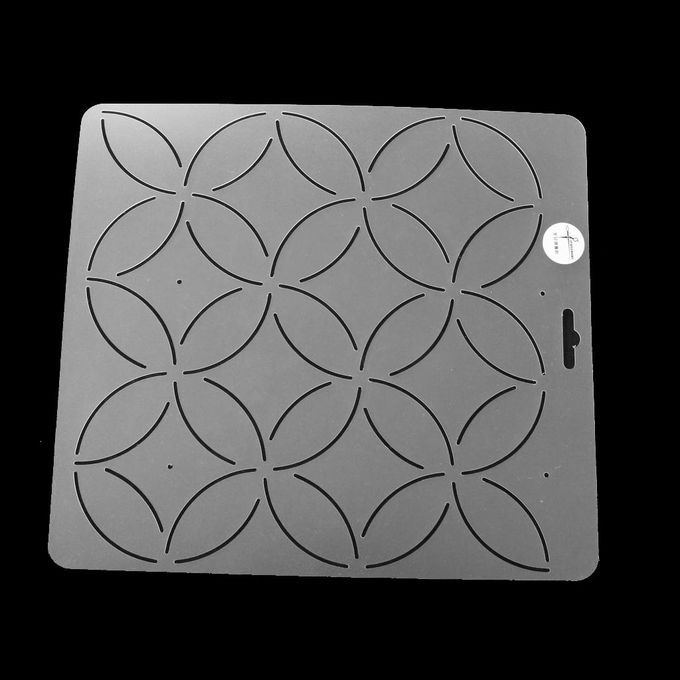 Plastic Drawing Template Stencil For Quilting Embroidery Patchwork