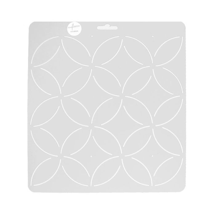 Plastic Drawing Template Stencil For Quilting Embroidery Patchwork