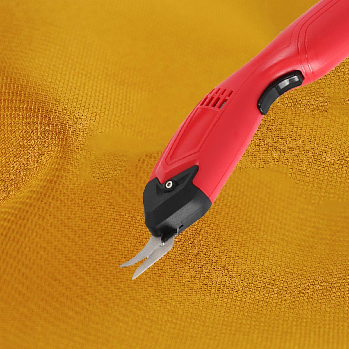 Cordless Electric   With 2 Extra Blades Shear Carpet Red