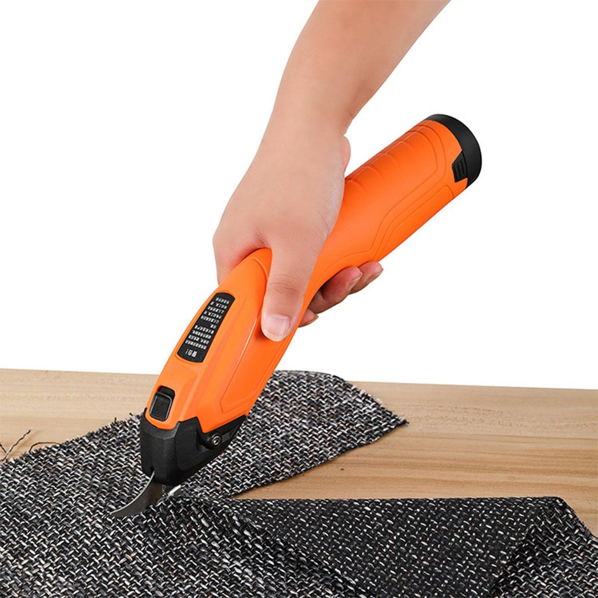 Cordless Electric   With 2 Extra Blades Shear Carpet Red