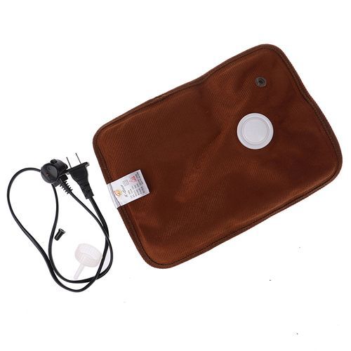 Hot Water Bottle Electric Rechargeable Heat Water Bag Polka