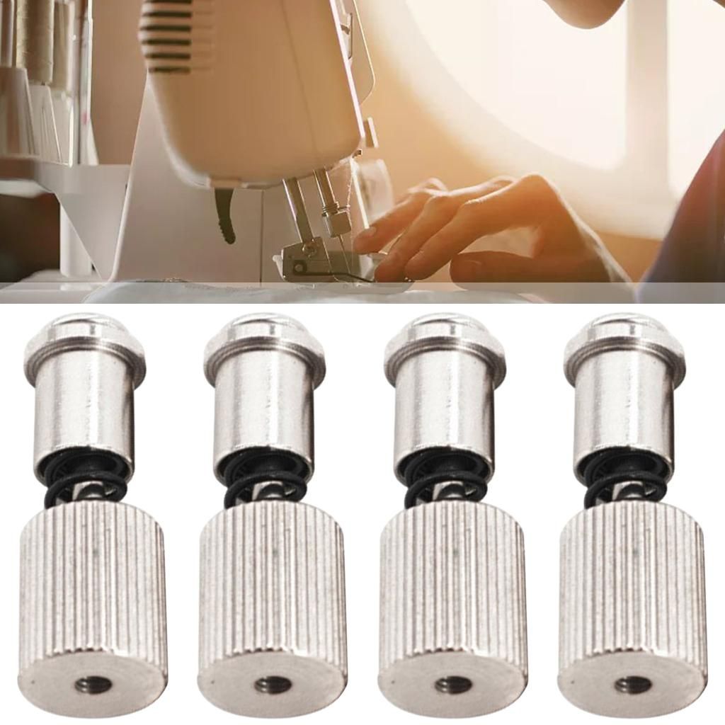4x Easy Quick Change Spring Clamp Presser Foot Screw Adjustable