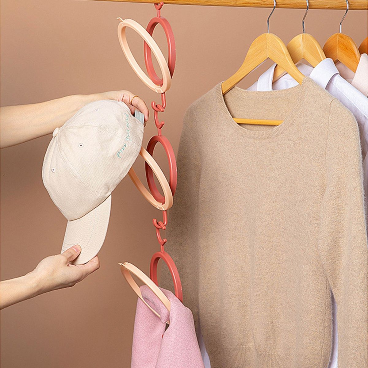 Hat Rack Baseball Caps Rack Holder Hanger Storage Hat