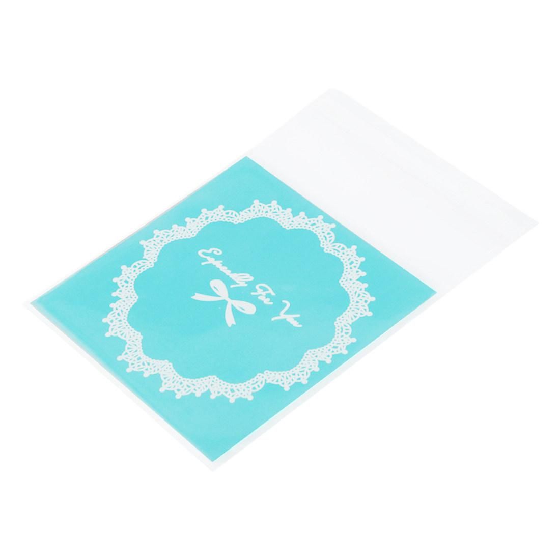 50pcs 10x10cm Cookie packaging lace candy