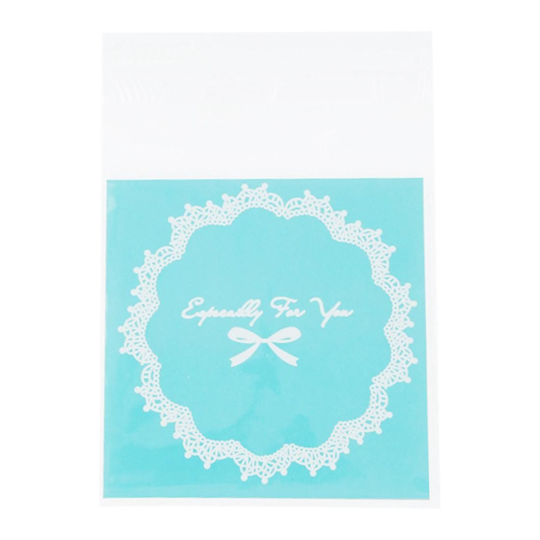 50pcs 10x10cm Cookie packaging lace candy