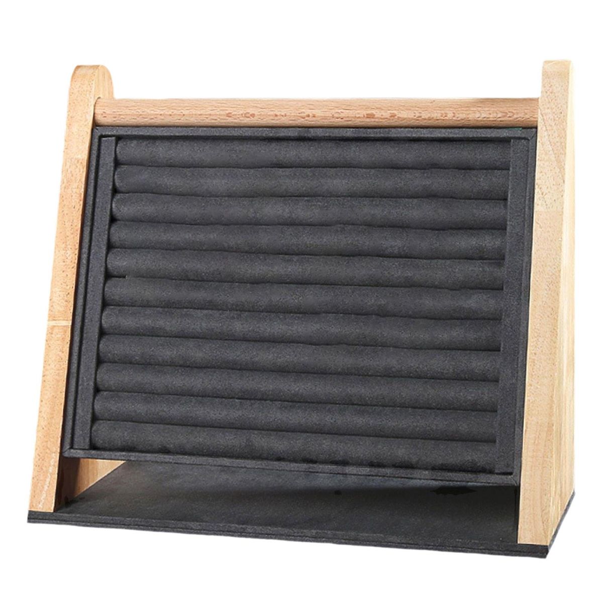 Rings Jewelry Storage Organizer Earrings Stand Black