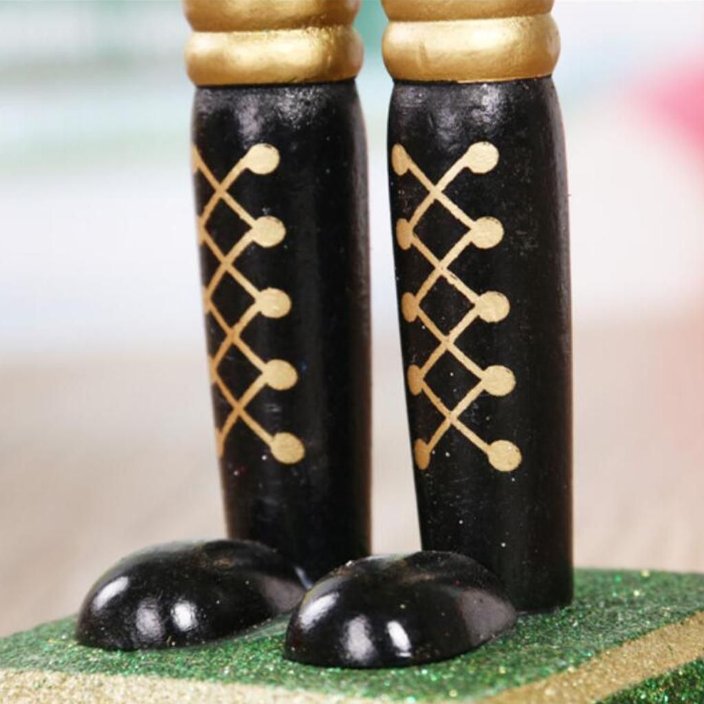 2x Festive Soldier Swordsman Nutcracker Christmas Decoration
