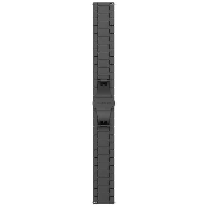 22mm Metal Bracelet Wrist Watch Band For Huawei Hornor Magic Black