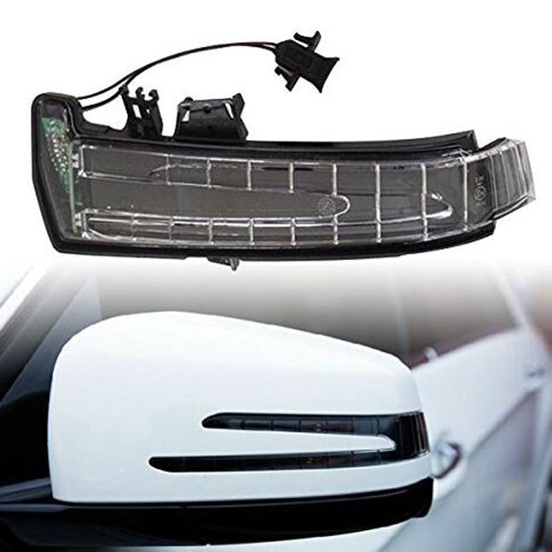 Car DC12V 1.8W LED Left Side Rear View Mirror Turn Signal Light Indicator Lamp A3159540C / A3159539C / A2129067501 / A2129067401 For Mercedes-Benz