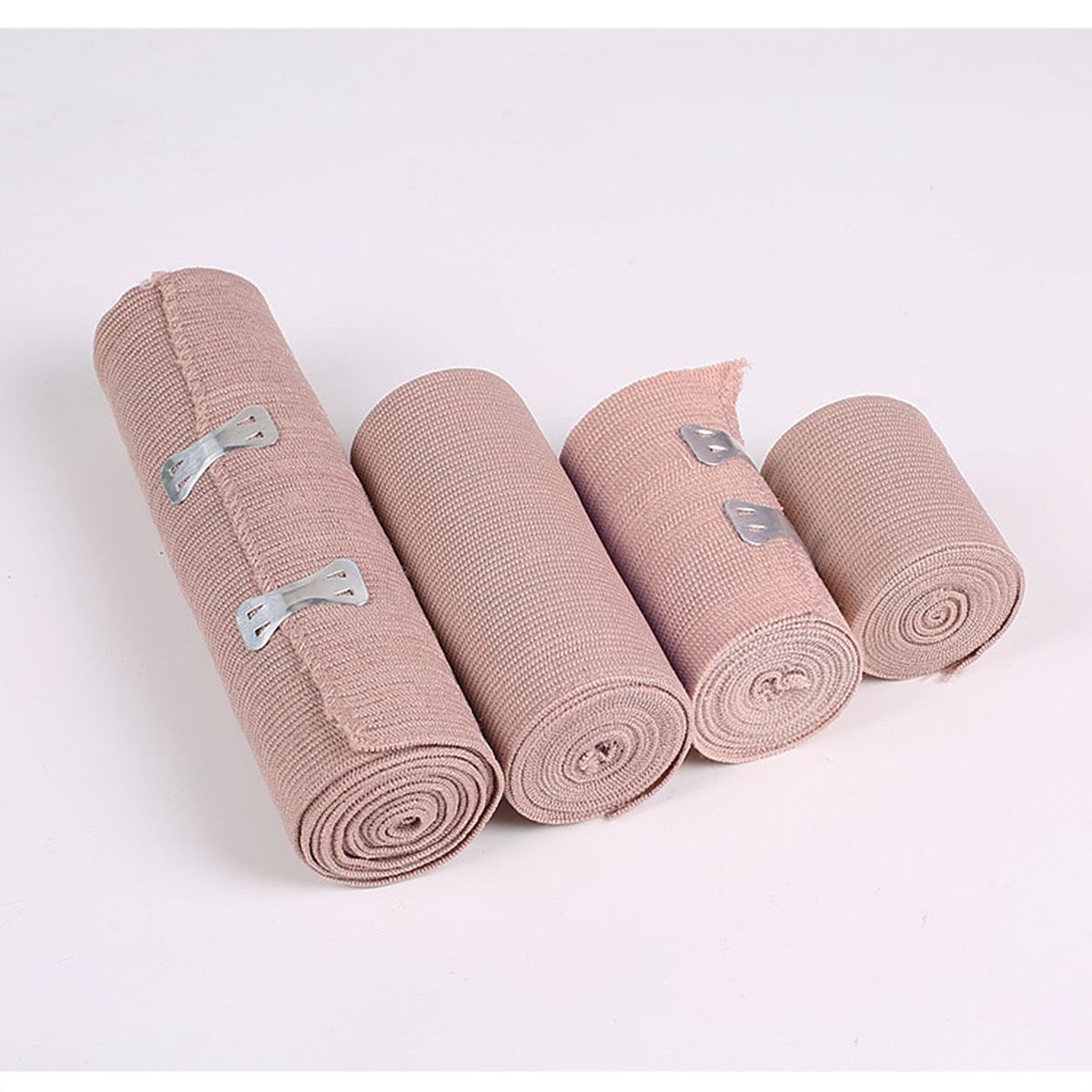 Elastic Bandage Wrap With Extra Clips Durable Compression
