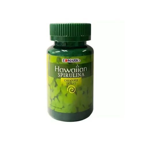 Hawaiian Spirulina Tablet: Chewable Tablet, Increase Energy, 200 Count