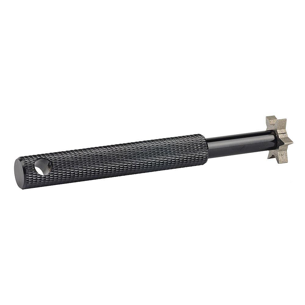 Golf Hex Clearing Tool Golf Groove Sharpener With 6 s