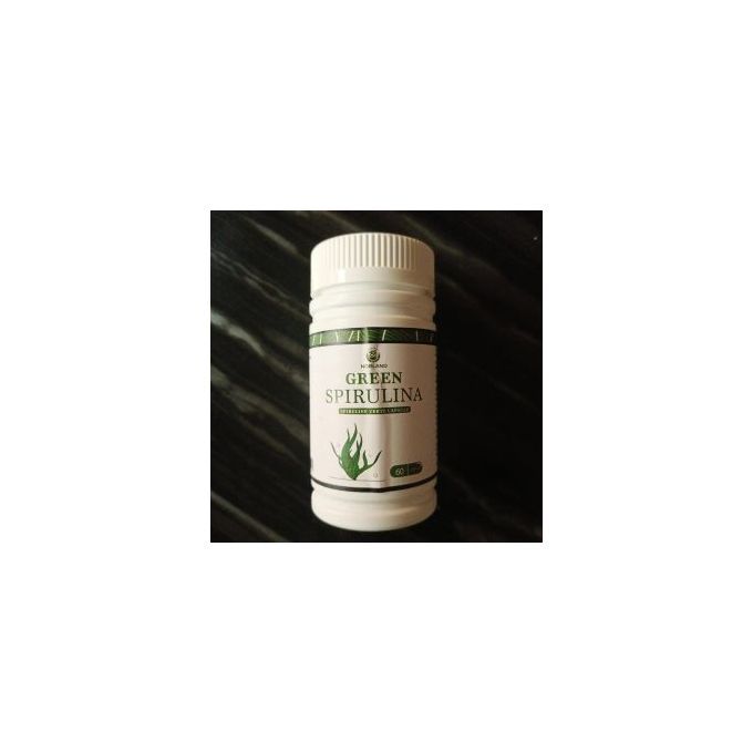 Green Spirulina Capsule - For Diabetes, High Cholestrol