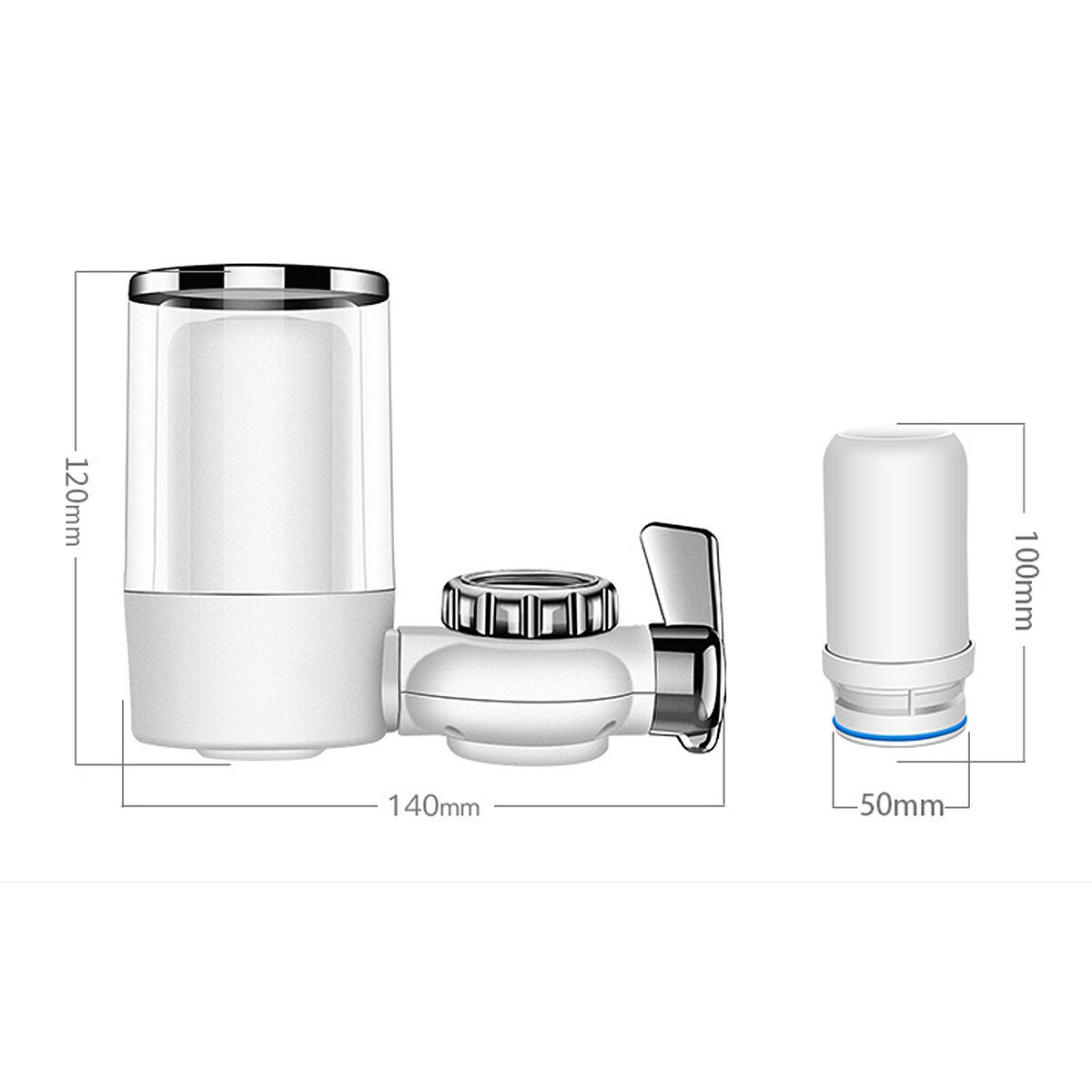 Kitchen Sink Faucet Tap Filtration Water Filter Purifier Purifying Home 5-Layer