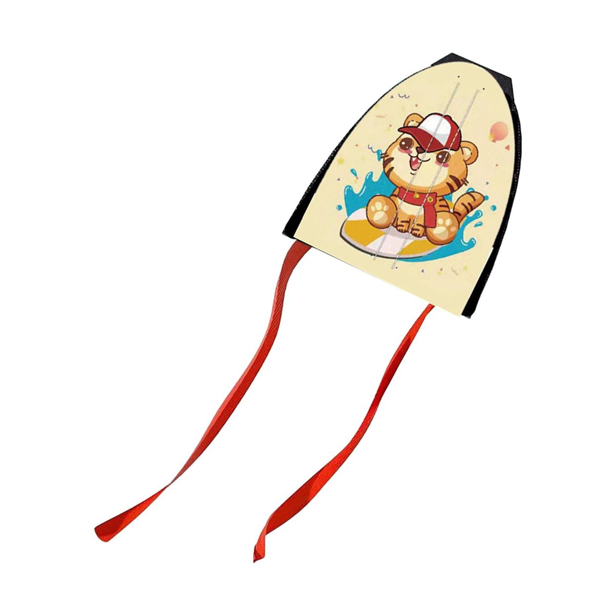 Thumb Ejection Kite Funny Small Novelty Easy To Fly Tiger