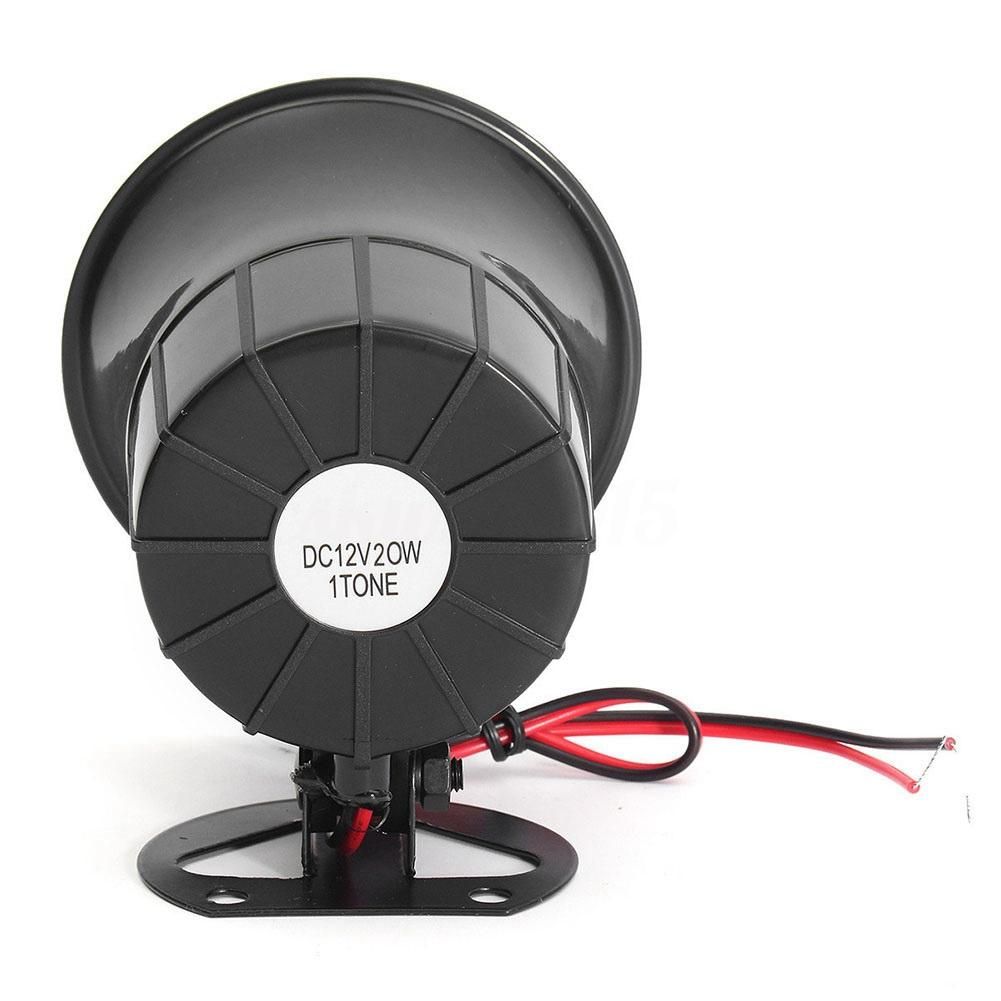 12V 20W Car Truck RV Air Electric Siren Horn Speaker Van PA