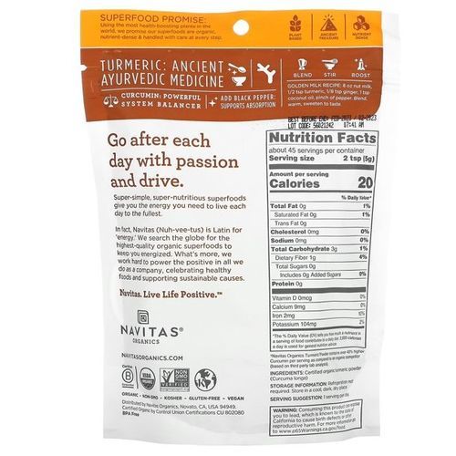 ORGANIC Turmeric Powder 227g 8oz