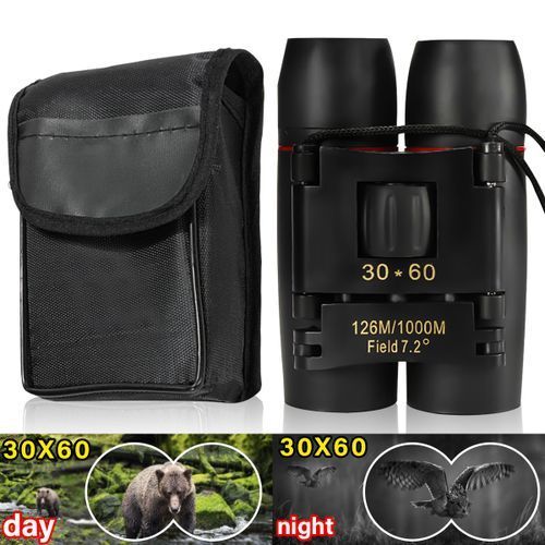 30X60 Portable Telescope Double Tube Large Eyepiece