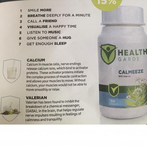 Calmeeze (calm And Sleep Booster) With Valerian