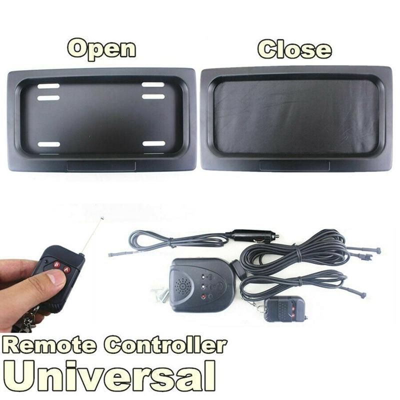 US License Plate Car License Plate Shutter Car Number Roller