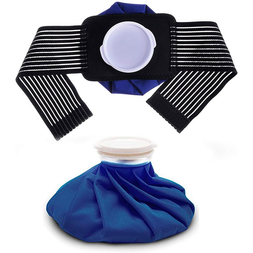Knee Protector Brace Ice Bag Pack Wrap Suppor Pain Relief