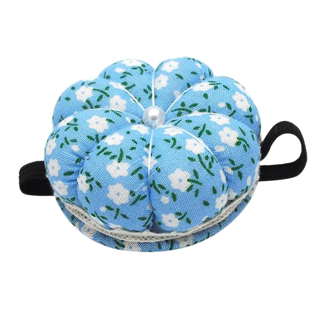Cute Pumpkin Sewing Pin Cushion For Sewing Machine  Storage Blue