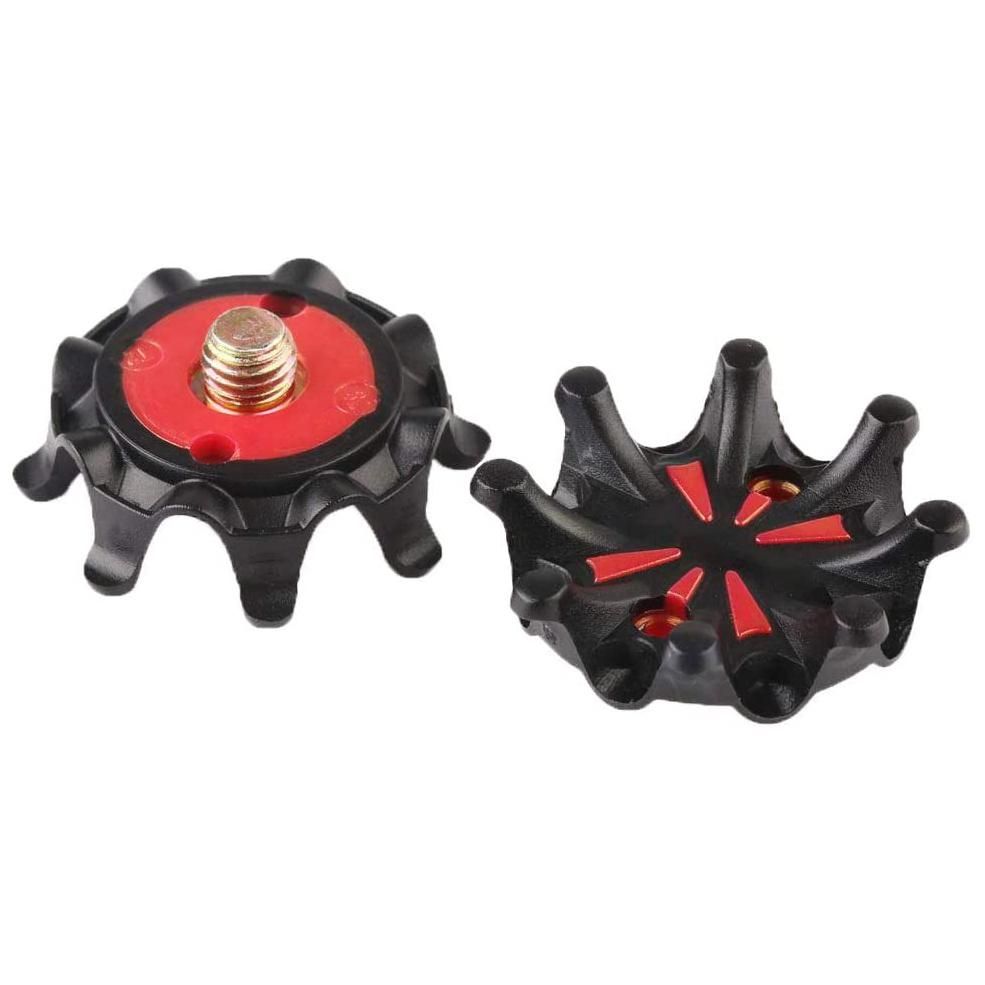 16Pcs Outdoor Golf Shoe Spikes Screw Soft Rubber for Golf