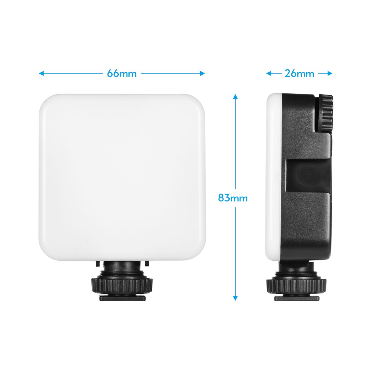 KM-72B Mini LED Video Light RGB Color