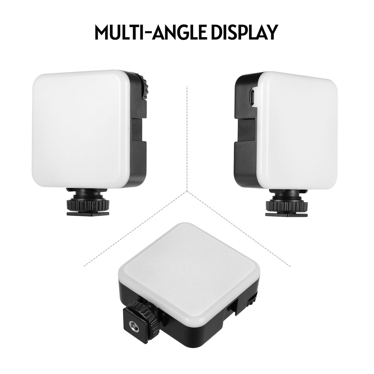 KM-72B Mini LED Video Light RGB Color
