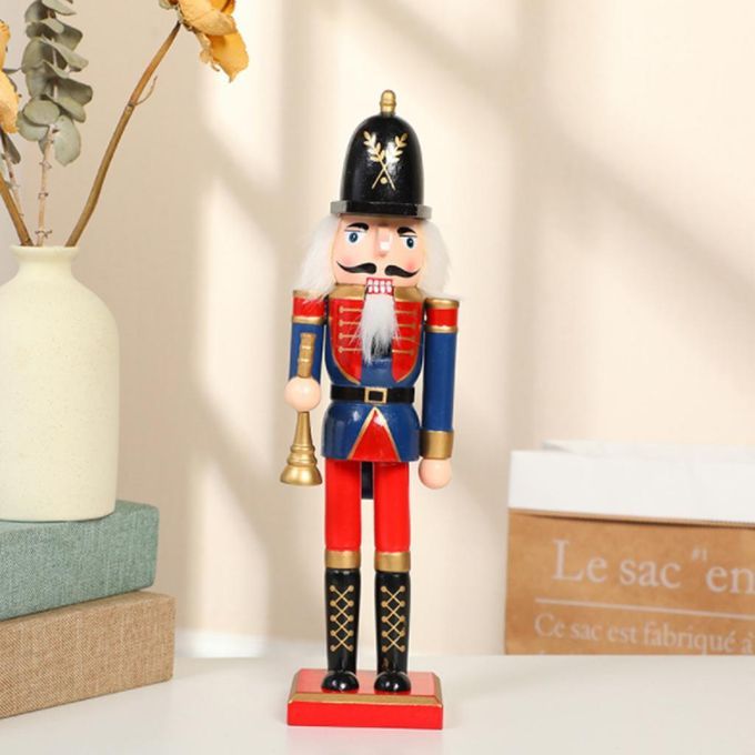 2 Pieces 12 Inch Soldier Swordsman Nutcracker Christmas Decor Home