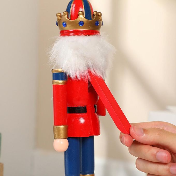 2 Pieces 12 Inch Soldier Swordsman Nutcracker Christmas Decor Home