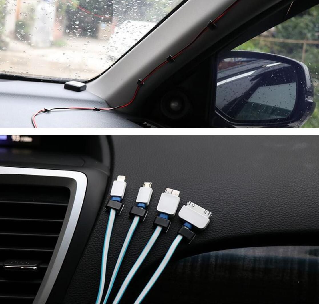 Hot Car Accessories Auto Cord Fixed Clips Cable Wi