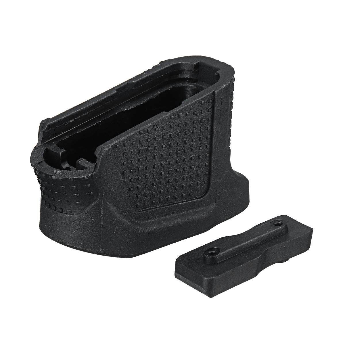 Replacement Enhanced Magazine Extension Base Plate Add +2 Round For Glock 43