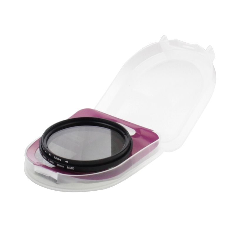 55mm ND Fader Neutral Density Adjustable Variable Filter, ND2 To ND400 Filter