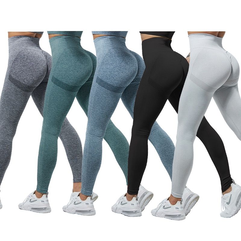 CHR Wholesale Legging Pants Legging Gym  Lift Seamless Fitness Jumpsuit High Waist