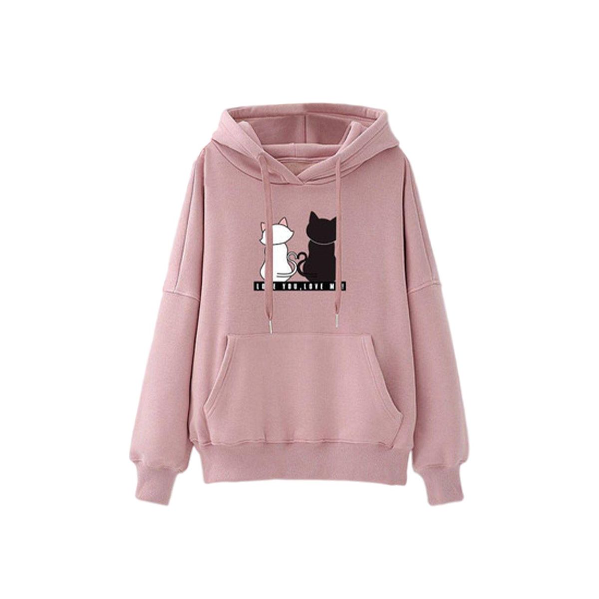 Women Long Sleeve Hoodie Trendy Casual Hooded Hypnotizing