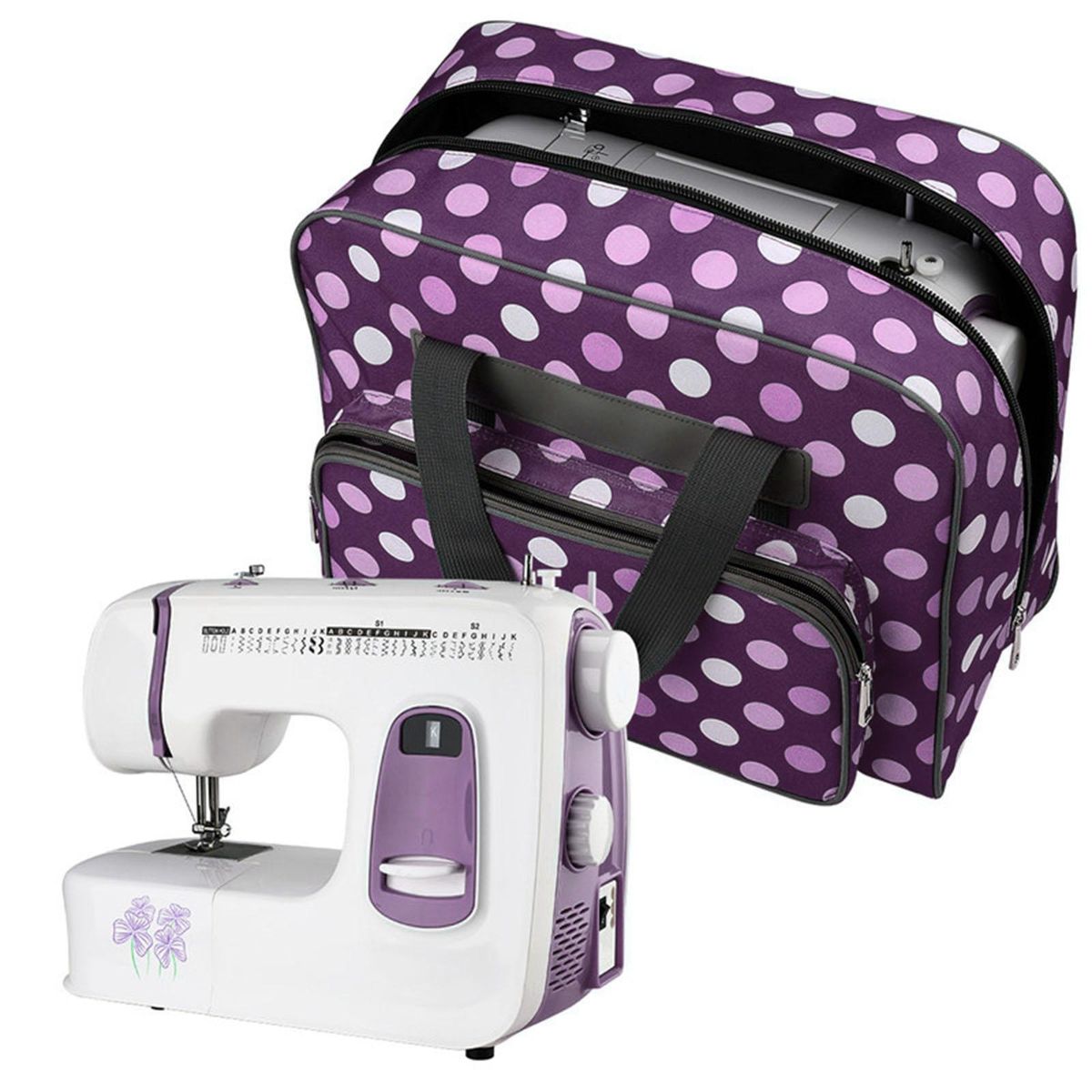 Sewing Machine Storage Tote Bag Foldable Sewing Machine Carrying Case