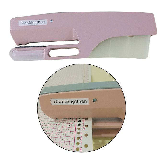 Hole Punch Knitting Machines Hand Held One Single Hole Paper Puncher