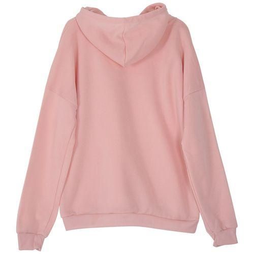 Autumn Winter Sweatshirts Women Solid Plain Long Sleeve