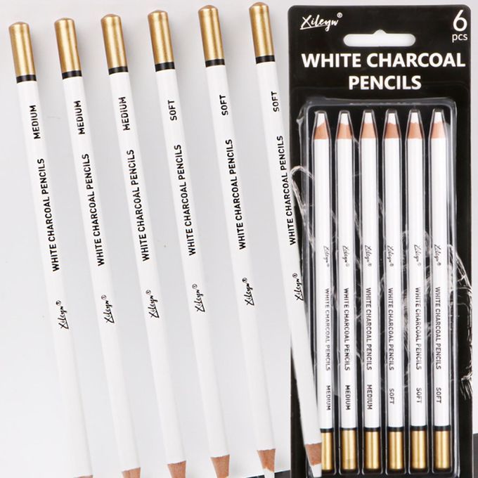 6 Pieces Pencils Shading Gelly Roll Drawing Drawing Set For