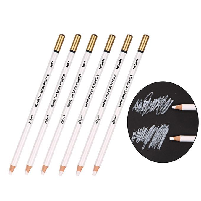 6 Pieces Pencils Shading Gelly Roll Drawing Drawing Set For