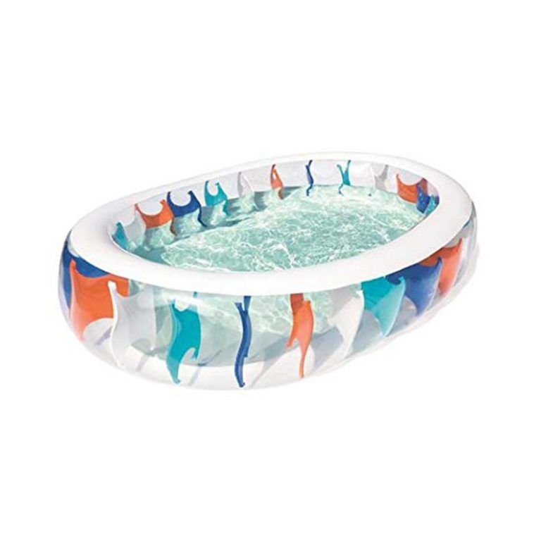 BESTWAY- ELLIPTIC PLAY POOL + Manual Pump
