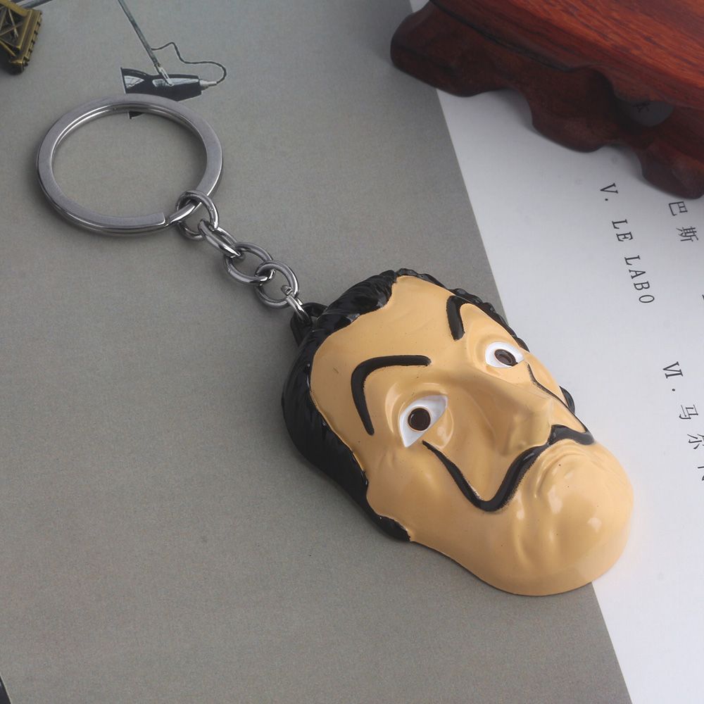 House La Money Heist Papel The Keychain Of Mask Casa De