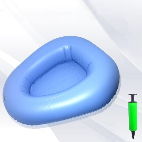 Inflatable Bedpan Portable Washable Potty For Disabled Elderly