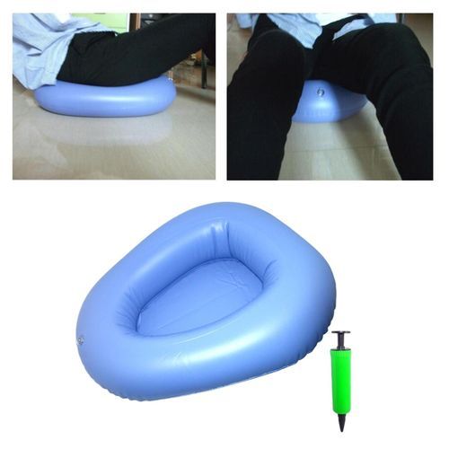 Inflatable Bedpan Portable Washable Potty For Disabled Elderly