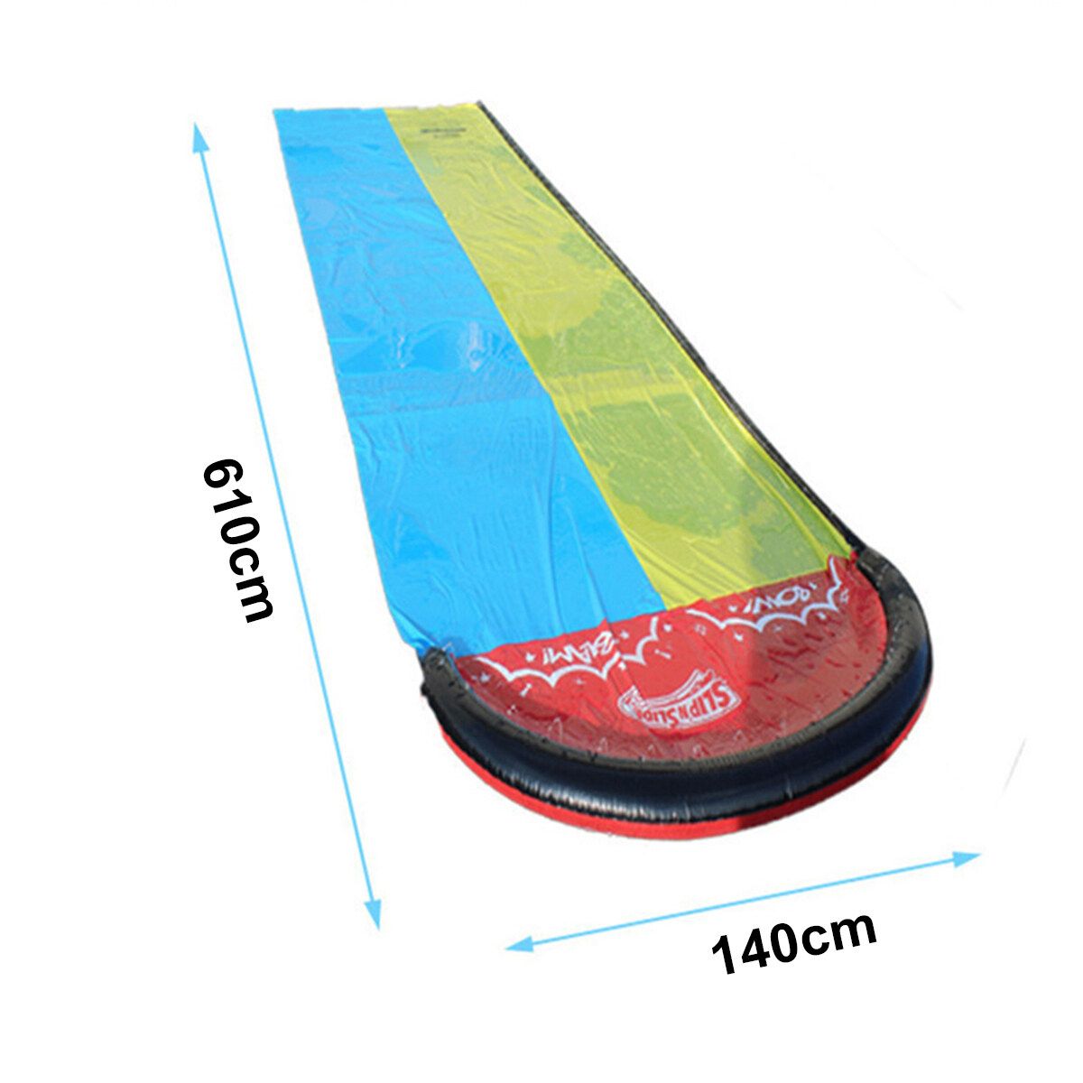 20FT Surf Water Slide Mat Lawn For Children Summer Pool Games Toys Backyard